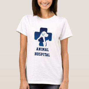 🏥 Dierenziekenhuis Logo Veterinair Medisch Centru T-shirt
