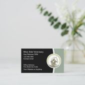 Dierenziekenhuis Veterinaire Visitekaartjes (Staand voorkant)