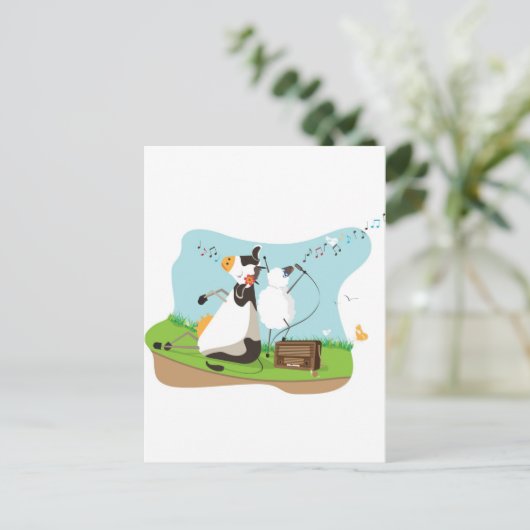 Dierenzingen Briefkaart (Staand voorkant)