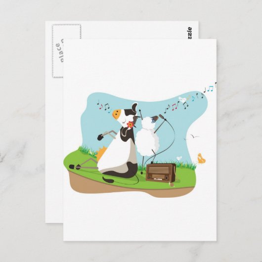 Dierenzingen Briefkaart (Voorkant / Achterkant)