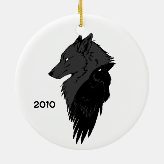 dierfamilie keramisch ornament (Achterkant)