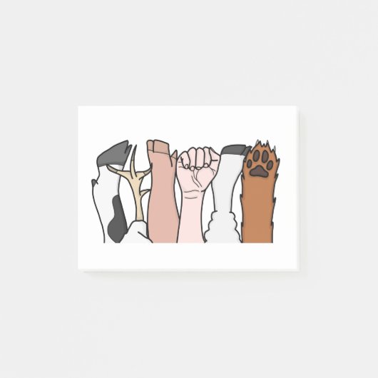 Diergelijkheidslijsten Post-it® Notes (Voorkant)