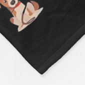 Diergeneeskunde Alfabet Dierenarts Verpleegkundige Fleece Deken (Hoek)