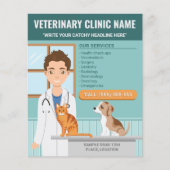 Diergeneeskunde Dierenartsenkliniek Dokter Dierenv Flyer (Voorkant)