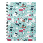 Diergeneeskunde, honden en katten vrienden notitieboek (Voorkant)