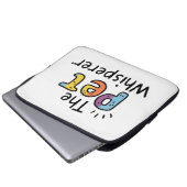 Diergeneeskunde in de maak laptop sleeve (Voorkant onderkant)