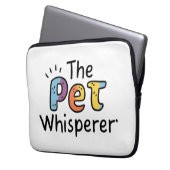 Diergeneeskunde in de maak laptop sleeve (Voorkant Links)