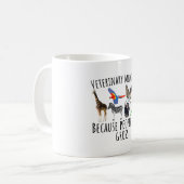 Diergeneeskunde Koffiemok (Voorkant links)