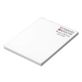 Diergeneeskunde . . . Omdat mensen grof zijn Notitieblok (Linkerzijde)