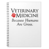 Diergeneeskunde . . . Omdat mensen grof zijn Notitieboek (Voorkant)