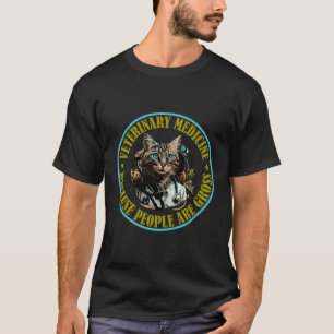 Diergeneeskunde omdat mensen vies zijn t-shirt