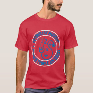Diergeneeskunde Omdat Mensen Walgelijk Familie zij T-shirt