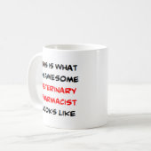 diergeneeskundig apotheker, geweldige koffiemok (Voorkant links)