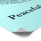 Diergroepnamen/vreedzame coëxistentie-Poster Poster (Hoek)