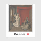 Dieric Bouts - de aankondiging Sticker (Vel)