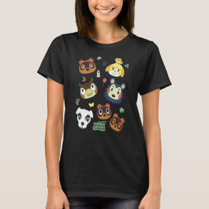 Dierkruising Groep Big Face Poster T-shirt