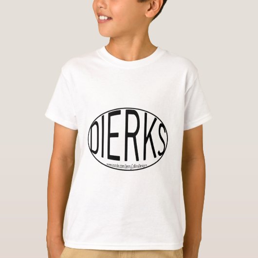 Dierks Oval T-shirt (Voorkant)