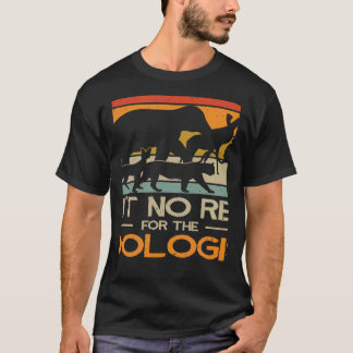 Dierkundige Dierenverzorging Wilde Dieren Dierkund T-shirt