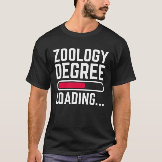 Dierkundige graad laden t-shirt (Voorkant)