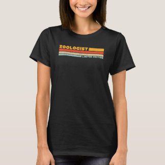 Dierkundige Retro Beroepsnaam Beroep T-shirt