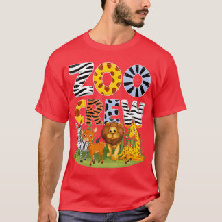 Dierkundige Safari Jungle Avontuur Dierenliefhebbe T-shirt