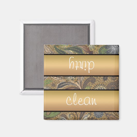 Dierlijk afdrukpatroon magneet