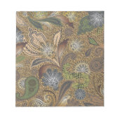 Dierlijk afdrukpatroon notitieblok (Voorkant)