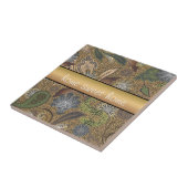 Dierlijk afdrukpatroon tegeltje (Zijkant)