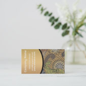 Dierlijk afdrukpatroon visitekaartje (Staand voorkant)