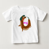 Dierlijk alfabet D voor hond (Voorkant)