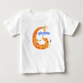 Dierlijk alfabet G voor Giraffe (Voorkant)