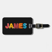 dierlijk alfabet James Bagagelabel (Voorkant horizontaal)