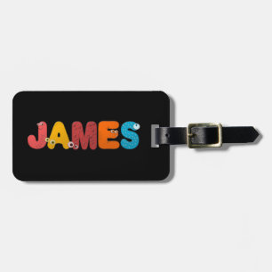 dierlijk alfabet James Bagagelabel
