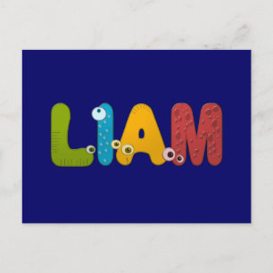 dierlijk alfabet liam briefkaart