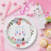 Dierlijk Baby mobiel Baby shower Papieren Bordje (Feest)