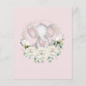 Dierlijk Baby shower spel (Achterkant)