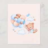 Dierlijk Baby shower spel (Achterkant)