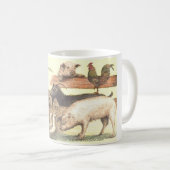 Dierlijk Boerderij e-i-e-i-o-hete Mok (Voorkant rechts)