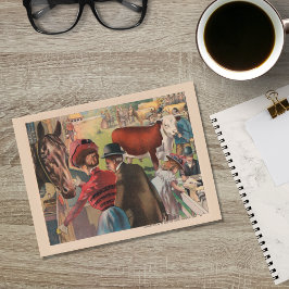  dierlijk Boerderij Ephemera Briefkaart