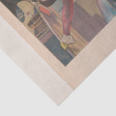  dierlijk Boerderij Ephemera Tissuepapier (Detail)