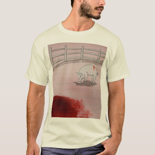 Dierlijk Boerderij T-shirt (Voorkant)