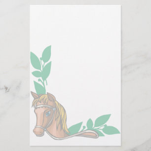 Dierlijk Briefpapier Pet Lovers Horse Briefpapier