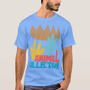 Dierlijk Collectief Retro Look Fan Art Design T-shirt