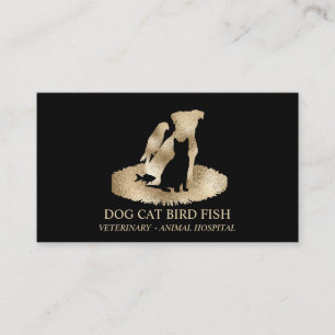 Dierlijk Dierenziekenhuis — Sitting van het Pet Visitekaartje