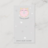 dierlijk donuts leuk Baby shower advies Informatiekaartje (Voorkant)