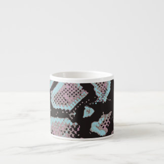 Dierlijk huidpatroon, ontwerp. espresso kop