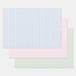 Dierlijk Inpakpapier met Blokdruk (3) Vel