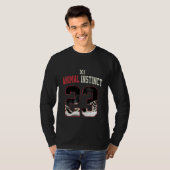 Dierlijk instinct. 11s Sneaker Match T - shirts Nu (Voorkant volledig)