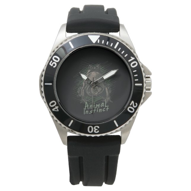 Dierlijk instinct horloge (Voorkant)