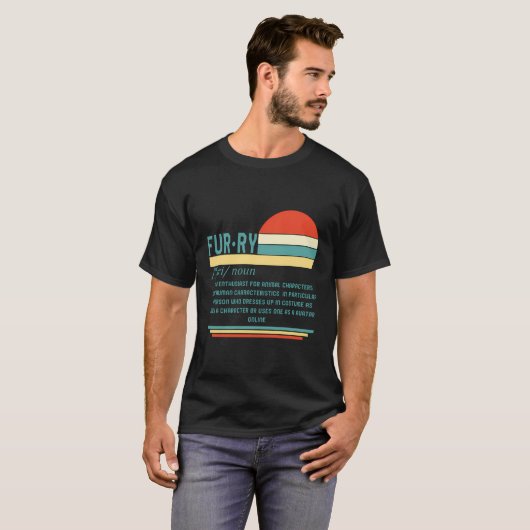 Dierlijk karakter harig Dierenvriend ideeën harig T-shirt (Voorkant volledig)